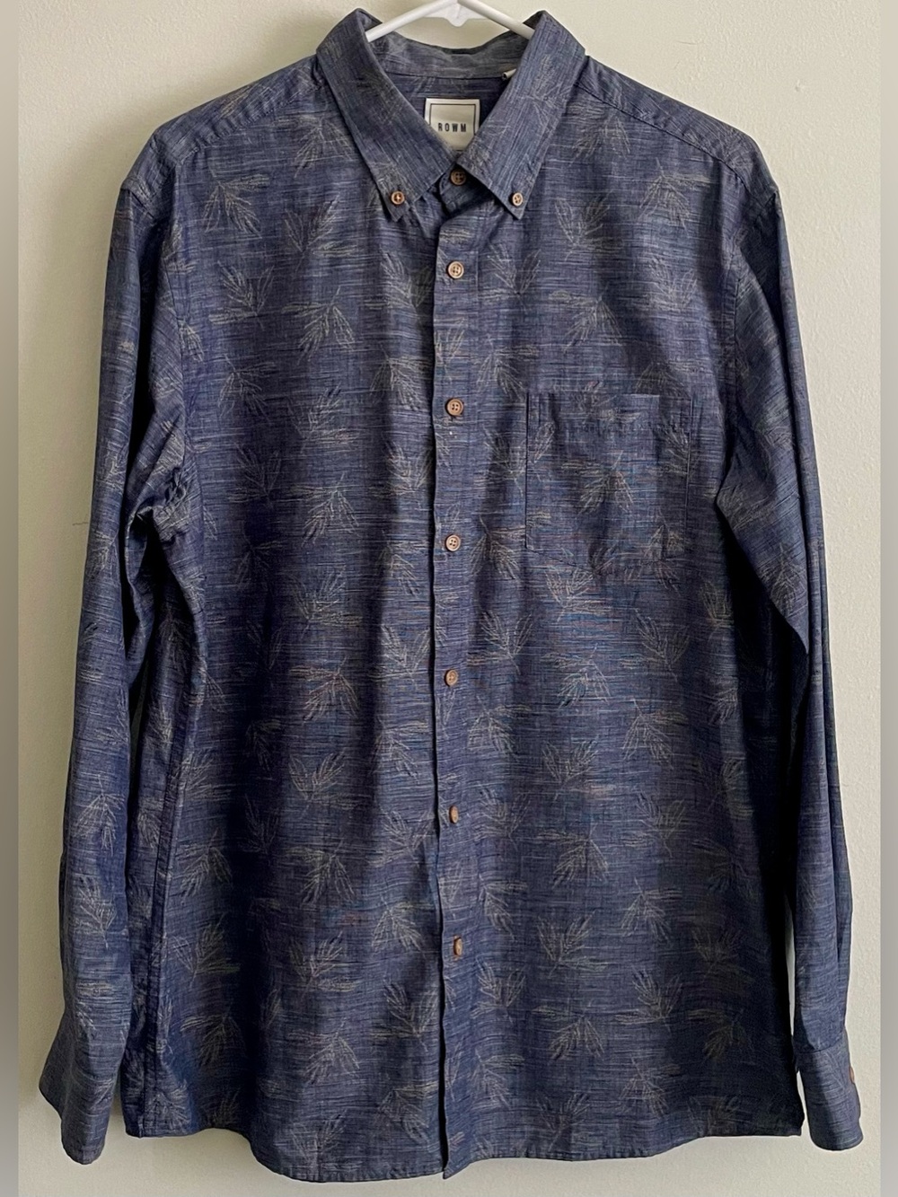 👽 ROWM Long-Sleeve Button-Down Shirt 👽